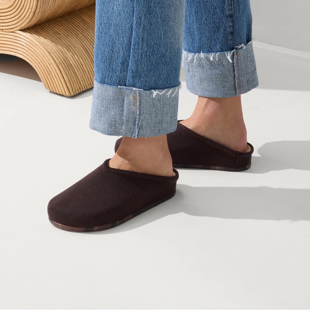 Rothy’s: The Casual Clog (Chestnut) - $159
Size 7
Machine Washable